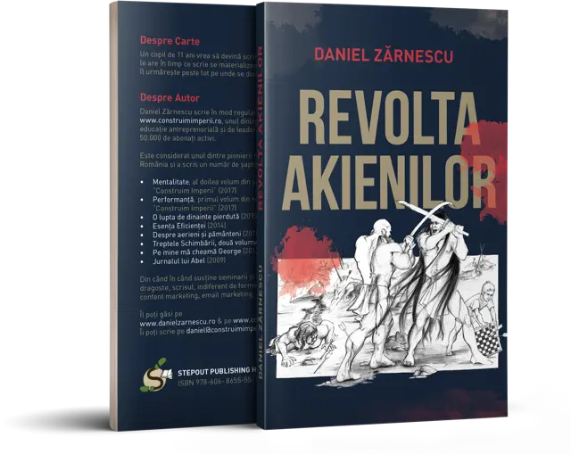 Revolta Akienilor — coperta față și spate