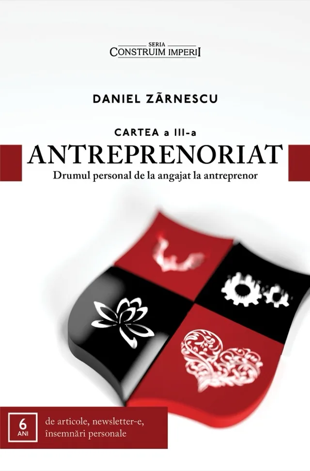 Coperta Antreprenoriat — Cartea a III-a din seria Construim Imperii