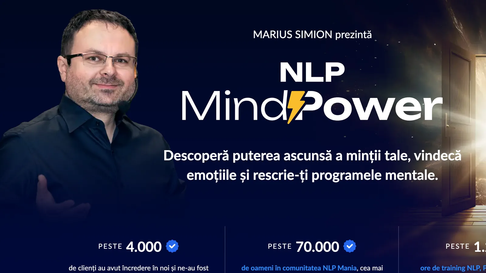 Paginile din spatele cursurilor NLP Mania